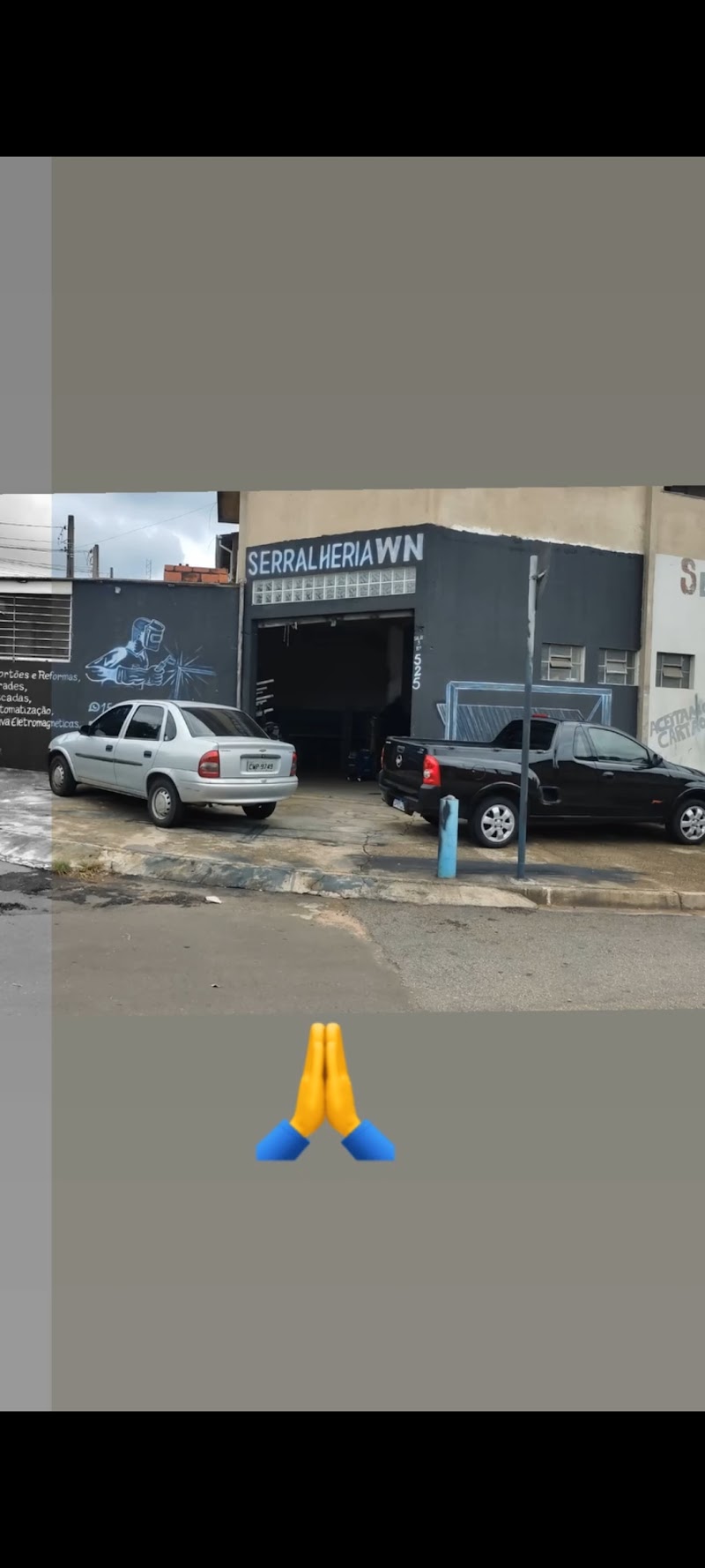 Fachada Serralheria WN